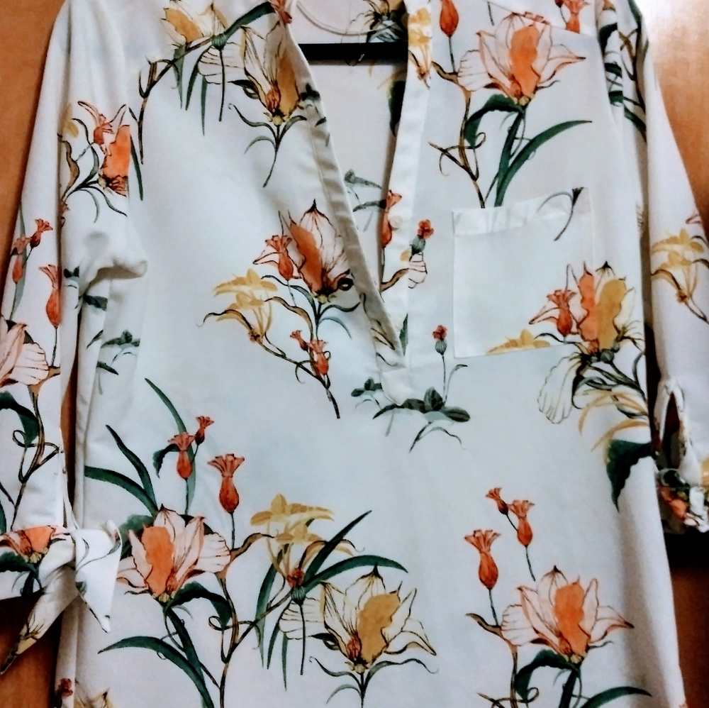 Zara Basics Pullover Blouse